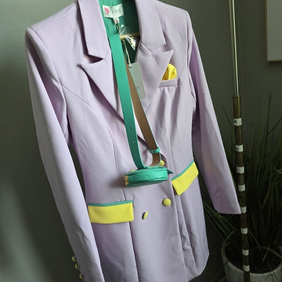 Jacket Dress with belt - Picture 6 of 7